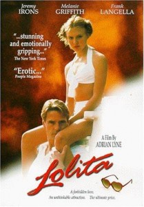 Pelicula novela Lolita de Vladimir Nabokov